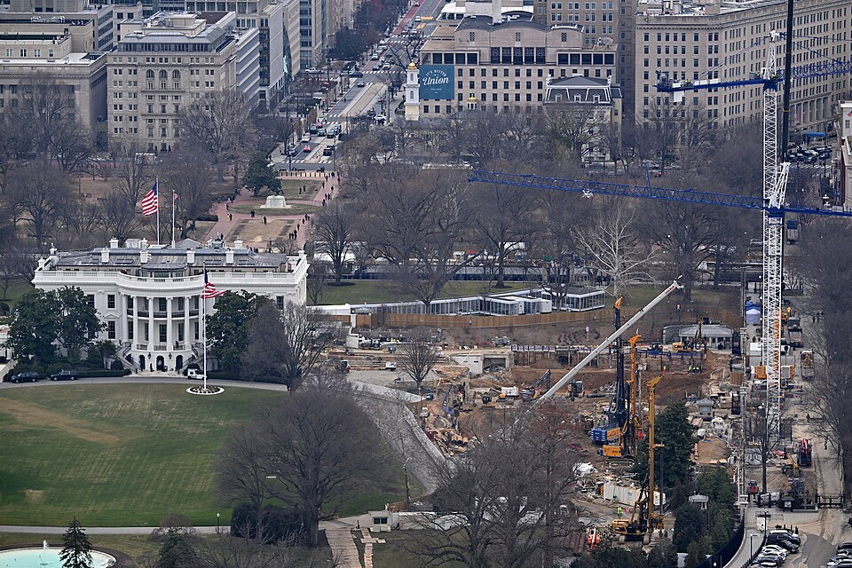 Federal Judge Blocks Above-Ground White House Ballroom Construction, Allows Limited Work To Continue