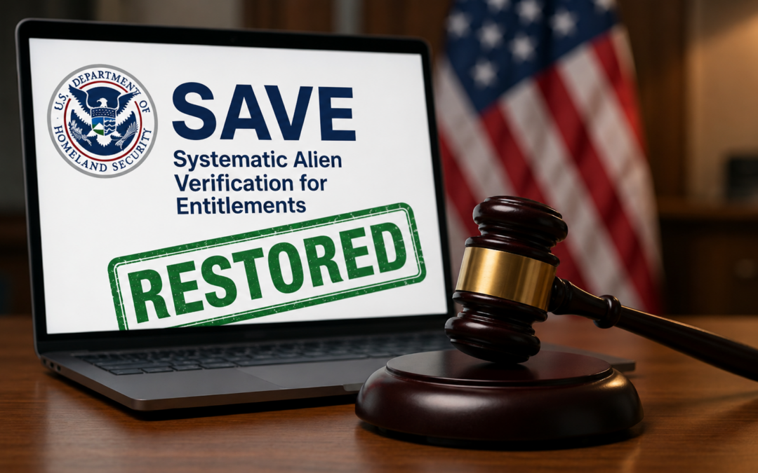 Federal Judge Orders DHS To Restore SAVE Voter Verification Features