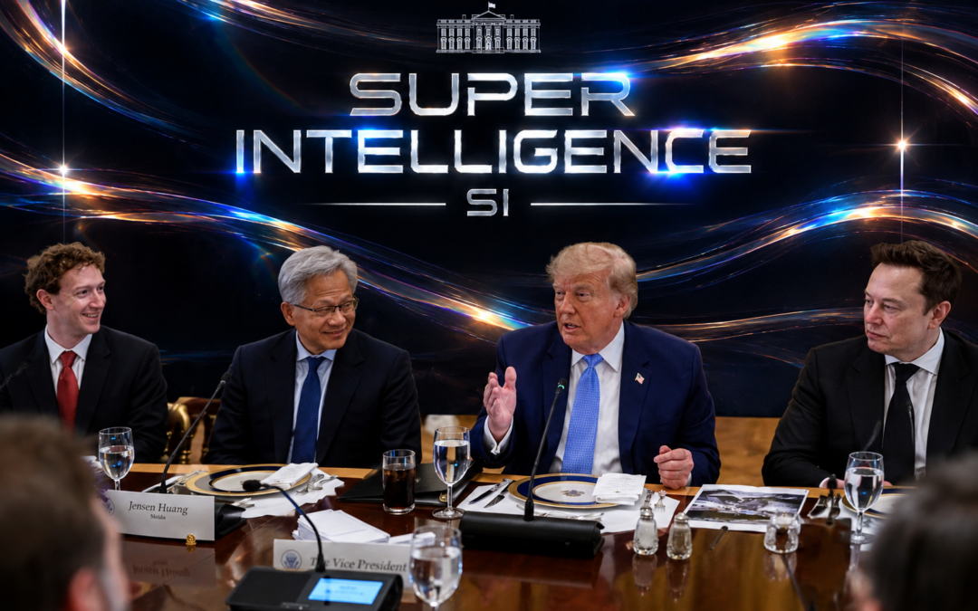 Trump Signs Order Renaming AI as “Super Intelligence,” Joins Tech Leaders on Safety Accord