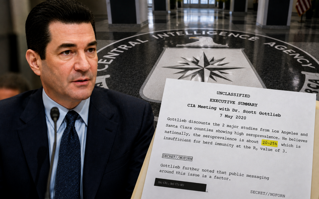 CIA Memo: Gottlieb Told Agency in May 2020 U.S. Immunity Was Already 20–25%